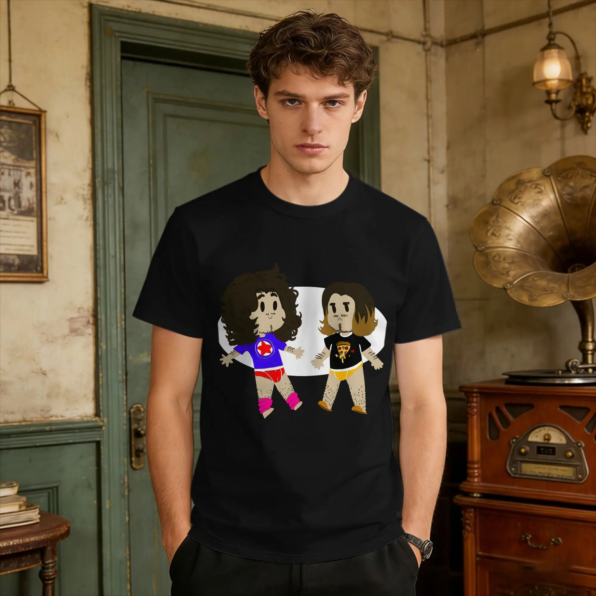 Chibi Grumps  Cotton T-Shirt For Adult Summer  Y2K Casual T Shirts Hipster Tees Big Size Casual Clothes