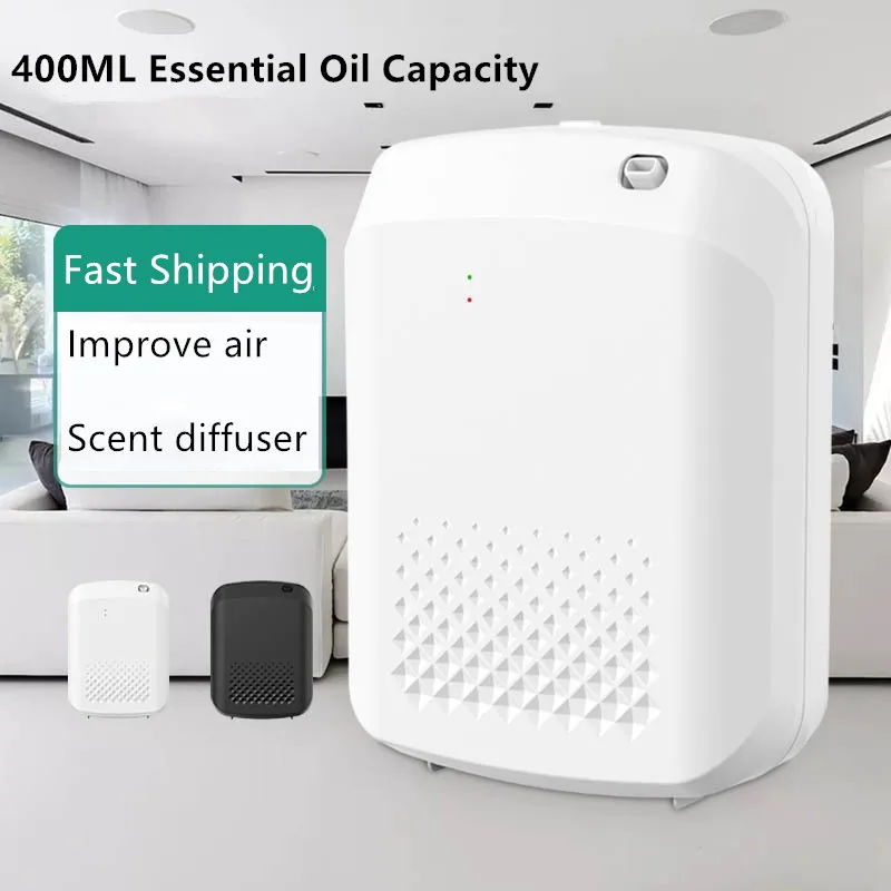 

1000m³ Aroma Diffuser 400ML Aromatherapy Essential Oil Diffuser Automatic Air Freshener Bluetooth Control