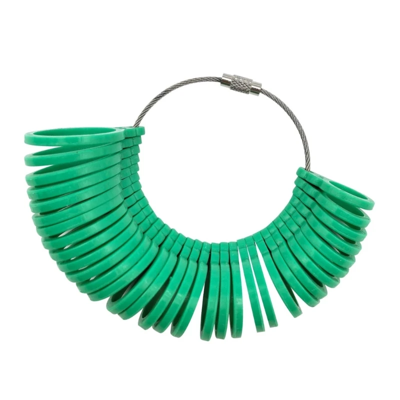 

Jewelry Sizing Measurement Device Vintage Design 5 Color Plastic Construction