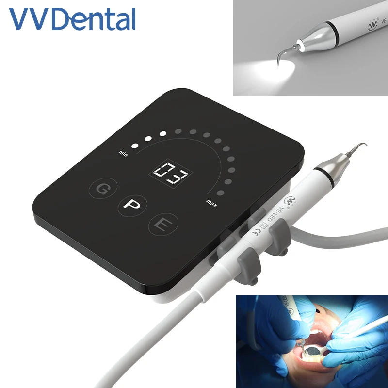 

VVDental Dental Ultrasound Scaler Digital Display Handpiece Oral Care Electric Tooth Cleaner Ultrasonic Scaler