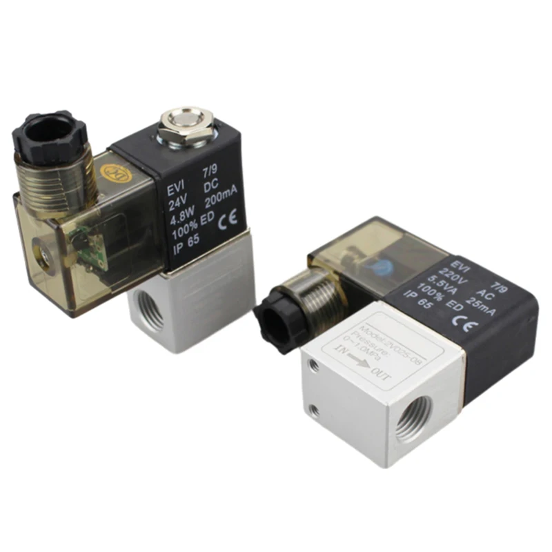 Air Solenoid Valves 2V025-08 2 Position 2 Port 1/4