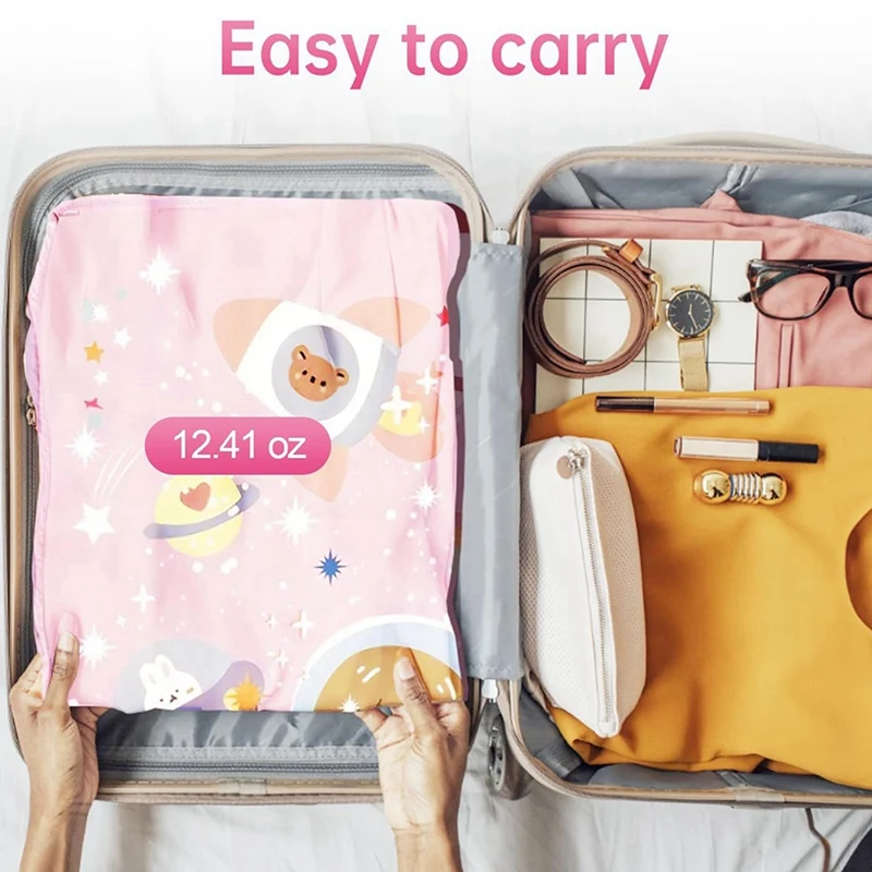 Extensor de assento de avião para crianças, cama de avião infantil PinkJAS