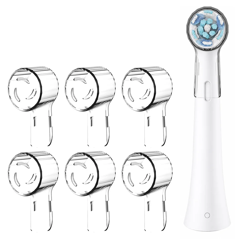 Toothbrush Covers Compatible with Oral B iO & Pro Brush Heads, Electric Toothbrush Head Protective Caps for Travel and Hygiene