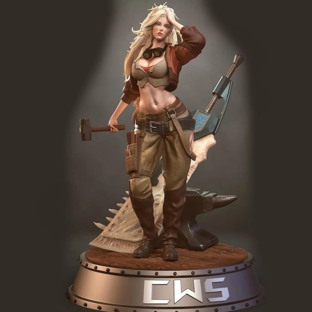 

1/24 NSFW Belle Monster Hunter Gemma сексуальная девушка модель из смолы фигурка игрушка ремесло в разобранном виде миниатюрная уменьшающая статуя неокрашенный комплект