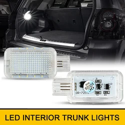 6000K White LED Interior Trunk Lamp Free Error For Land Rover Defender L663 Range Rover Sport L494 L405 Car Styling