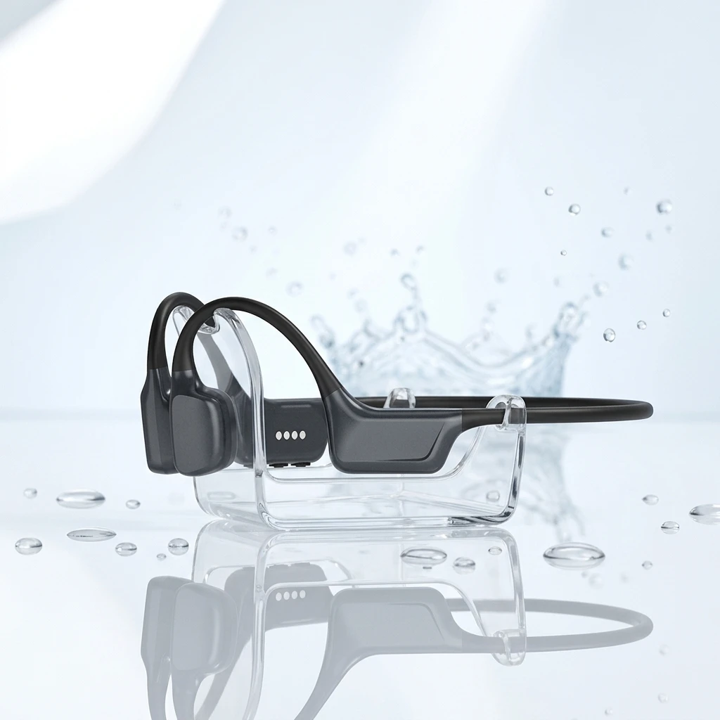 32Channels Digital Bone Conduction Wireless Hearing Aid IPX8 Waterproof Noise Reduction Sound Amplifier Comfort for Seniors