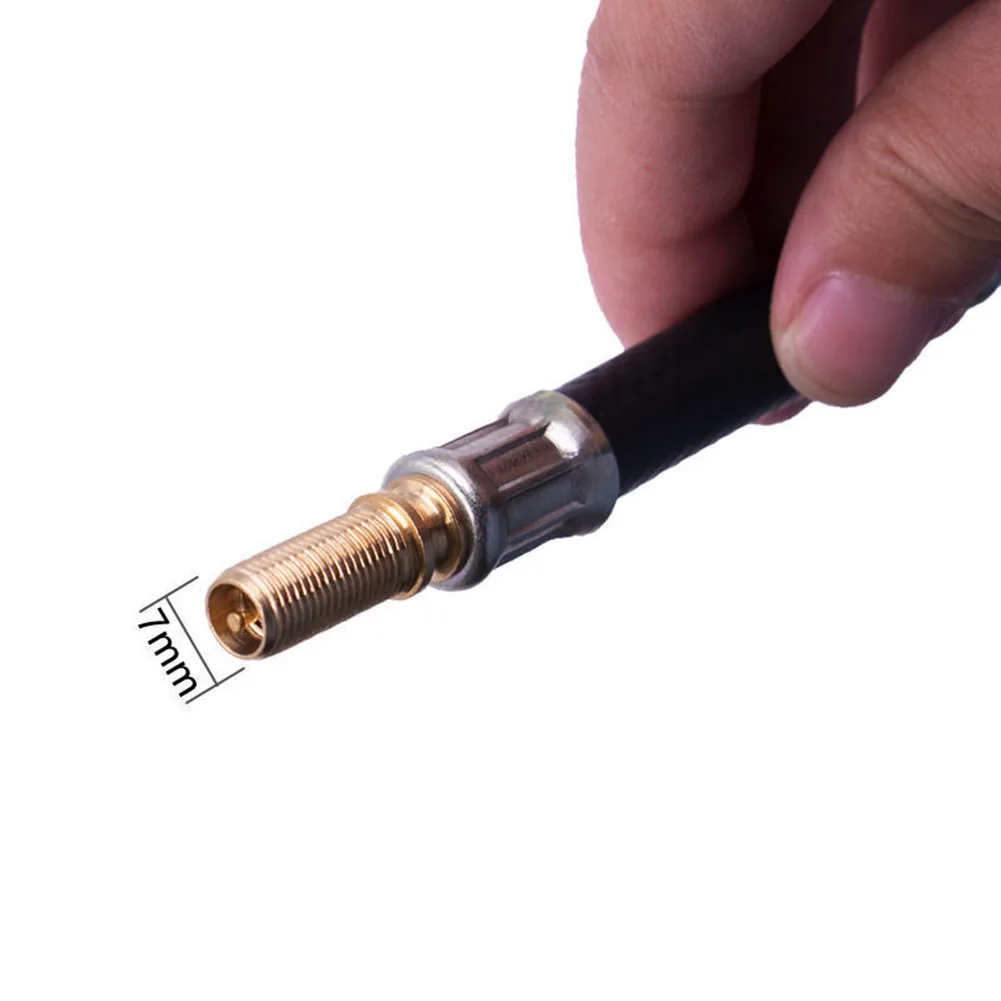 Praktische Qualität Reifen Ventilschaft Adapter Inflation Teile Ersatz Gummi Reifen Fahrzeug 100/130/150/180/210mm
