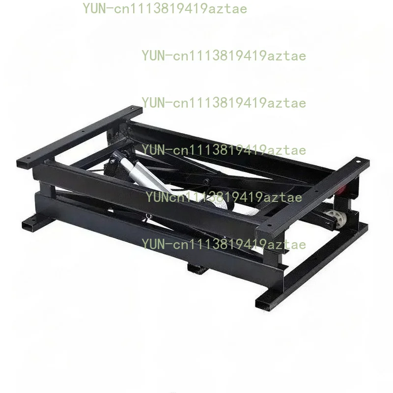 YBJ-300kg Multifunctional Electric Lifting Dining Table – 24V Wired Remote Control, Folding Iron Frame for Home & Office