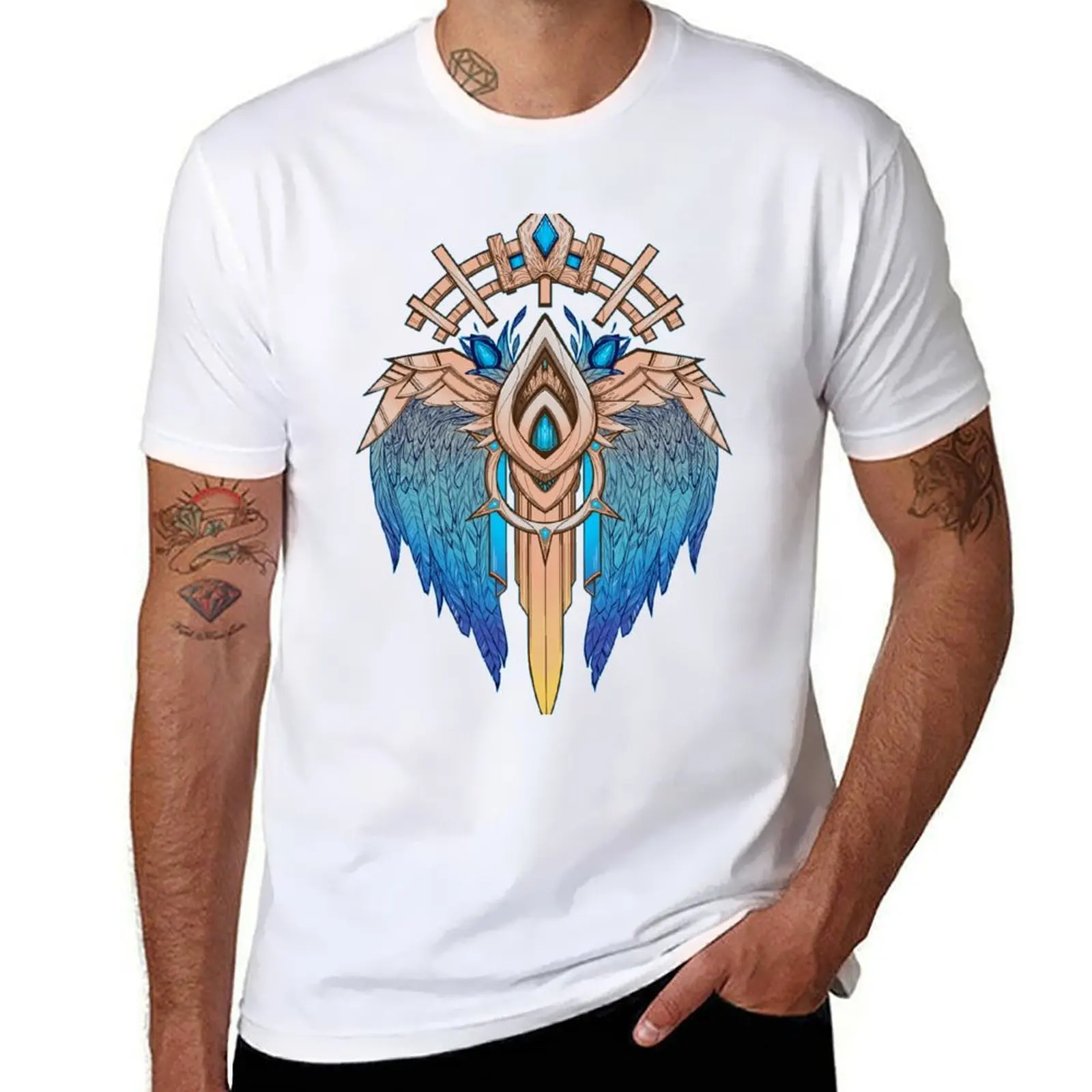 Wings of the Kyrian T-Shirt essential t shirt man t shirts cotton T-Shirt
