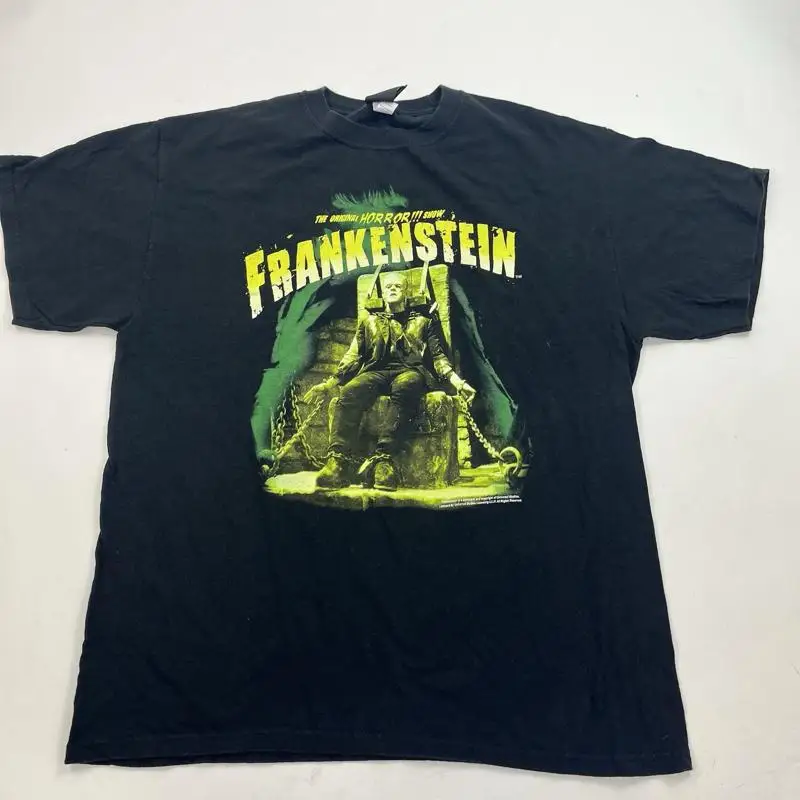 Universal Studios Rock Rebel T Shirt Frankenstein Size Large Horror Show Monster