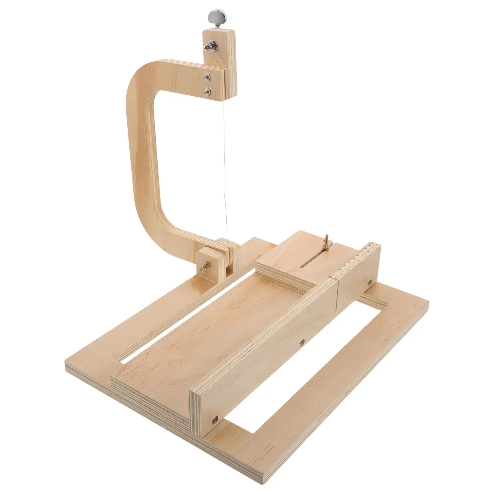 

Регулируемый проволочный резак для мыла настольного типа, деревянный инструмент для нарезки мыла для изготовления брусков мыла, DIY-аксессуары для душа, равномерная толщина нарезки