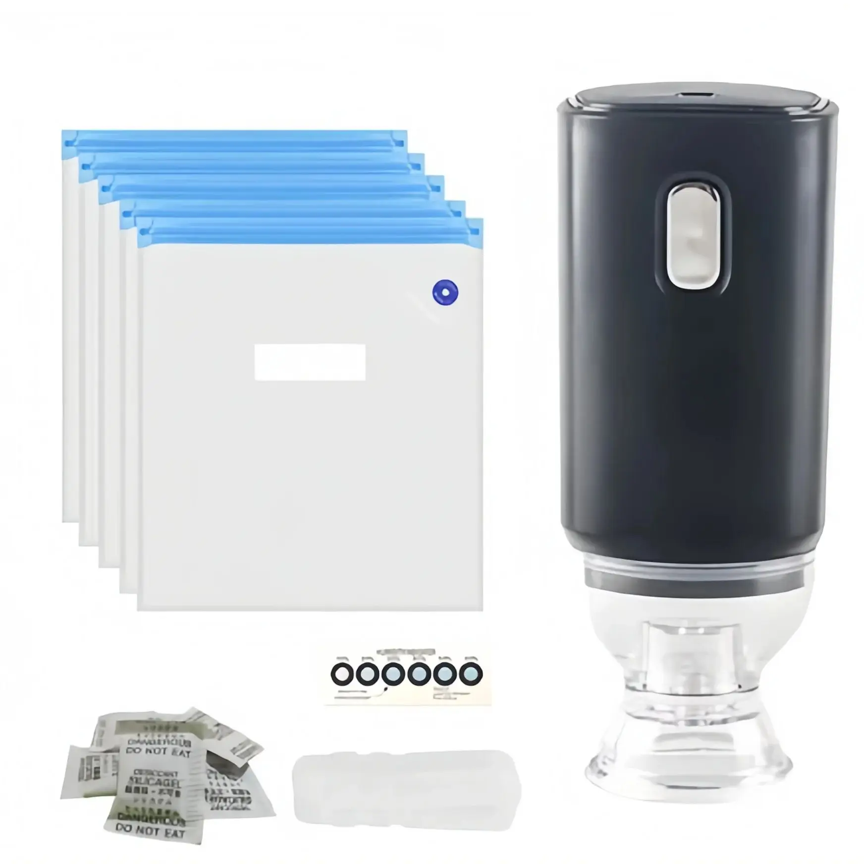 

3D-сушилка для хранения вакуумных уплотнительных пакетов и насосов, сохраняет нить, сухость, влажность, устойчивая к 1 кг PLA PETG TPU 3D-принтер часть