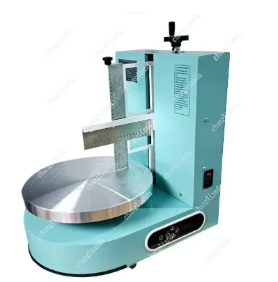 Semi-automatische Ronde Verjaardagstaart Crème Boter Verspreidingsmachine Kleine Tafelblad Taarten Chocolade Crèmes Icing