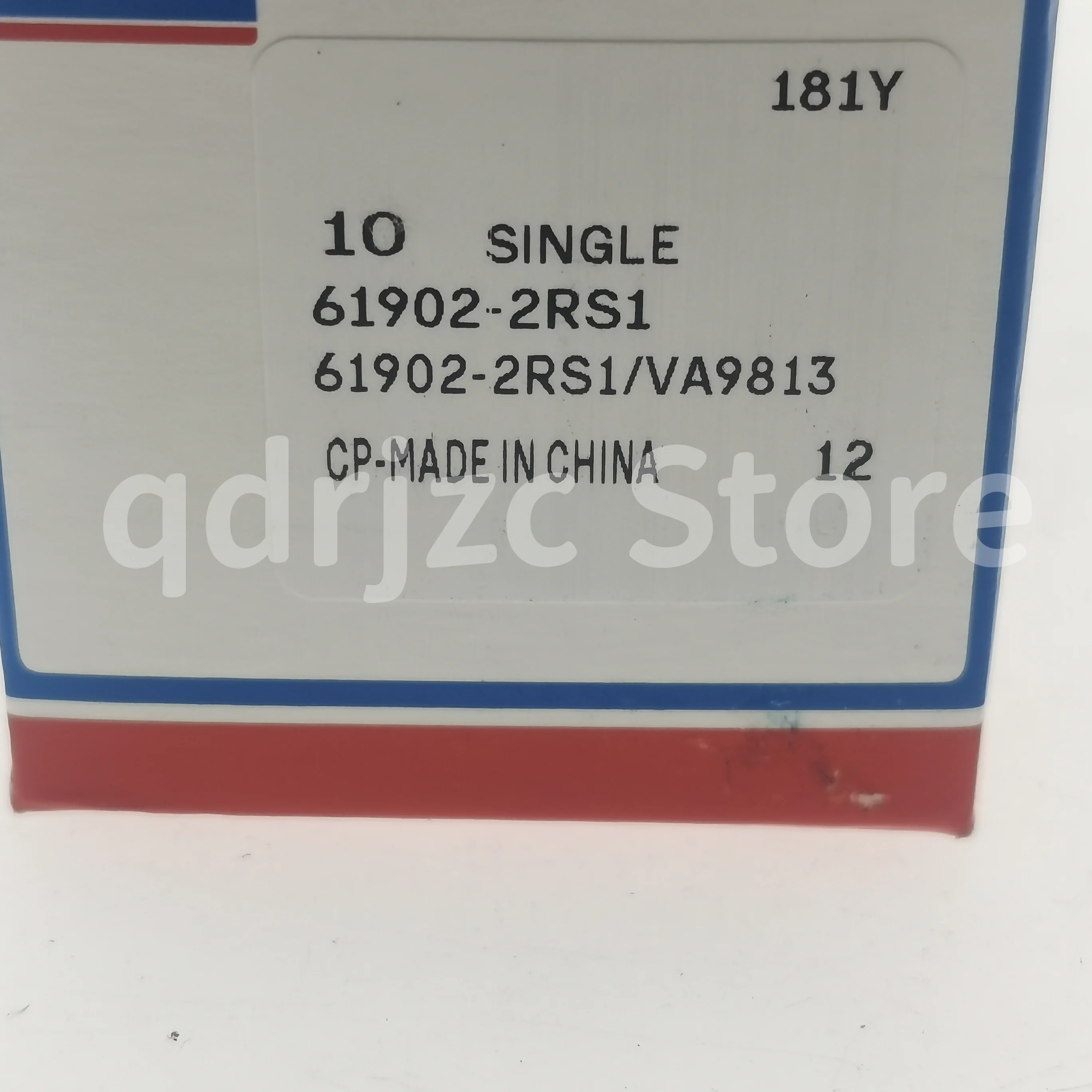 （10 pcs）RJE Thin-walled deep groove ball bearing 61902-2RS1/VA9813 15mm X 28mm X 7mm