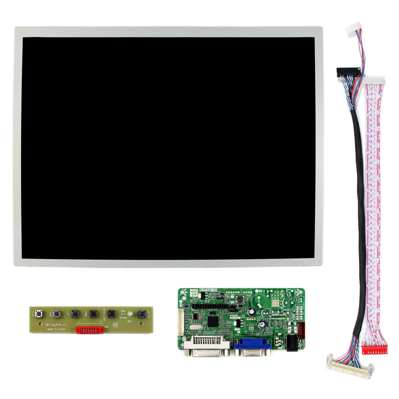 VGA+DVI LCD Controller Board 800x600 12.1inch LCD Screen 12.1inch LCD Screen 12.1