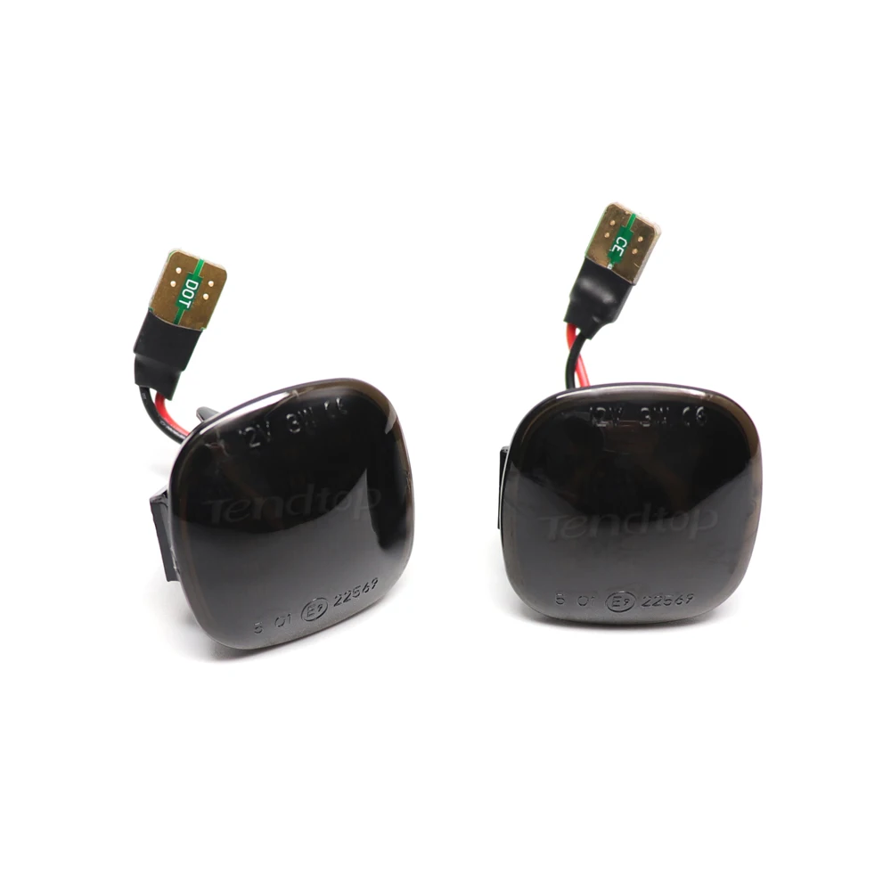 LED Amber Dynamic Fender Side Marker Light Turn Signal Lamp For Skoda Fabia Octavia MK1 Mk2 For Audi A3 A4 B5 A8 For SEAT