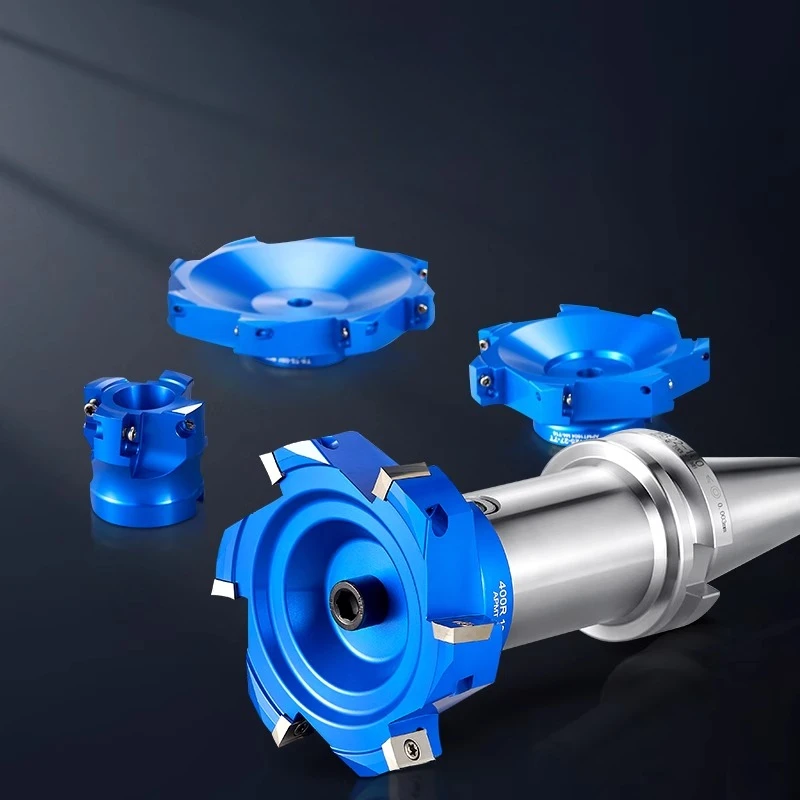 KD CNC BAP400R 400R سبائك الألومنيوم قاطعة المطحنة رئيس إدراجها في APKT1604 مطابقة FMB FMB22 FMB27 أداة حامل قوس أداة