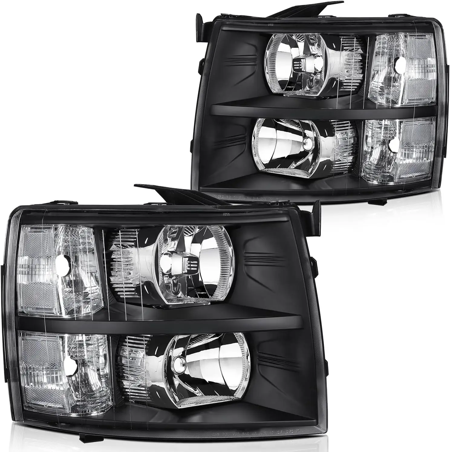 

Фара в сборе подходит для Chevy Silverado 1500 2007-2013, для Chevy Silverado 2500 2007-2014 для Chevy Silverado 2500 HD Black H