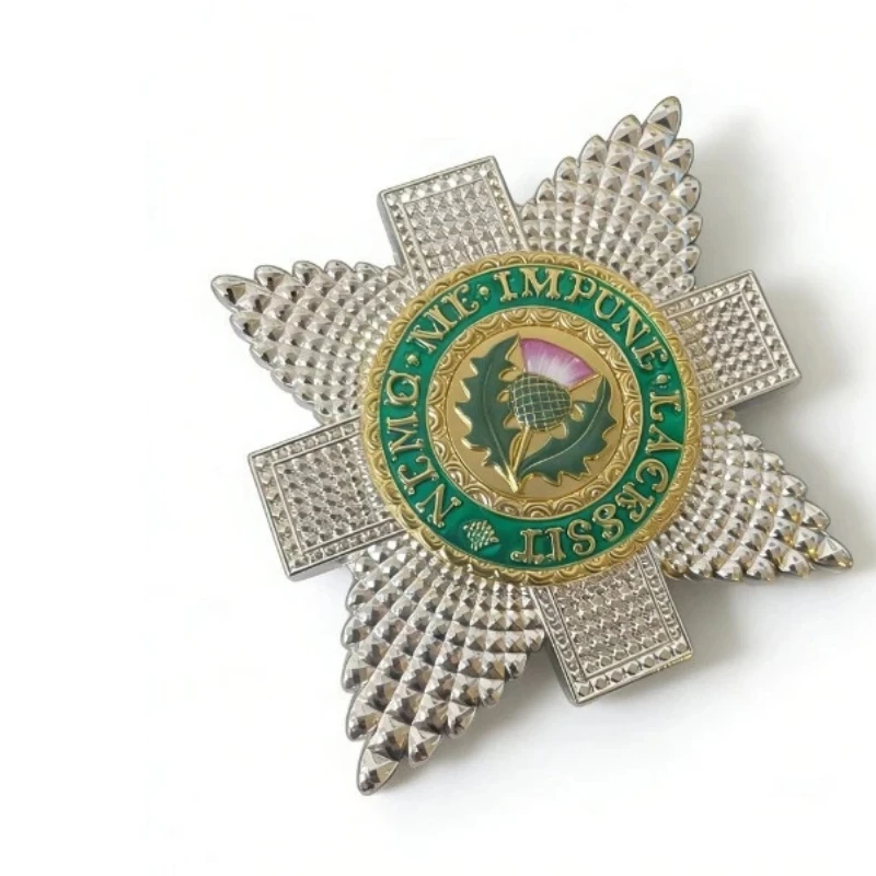 Scotland Order of the Thistle Replica Breast Star St Andrew Badge Medal Replica