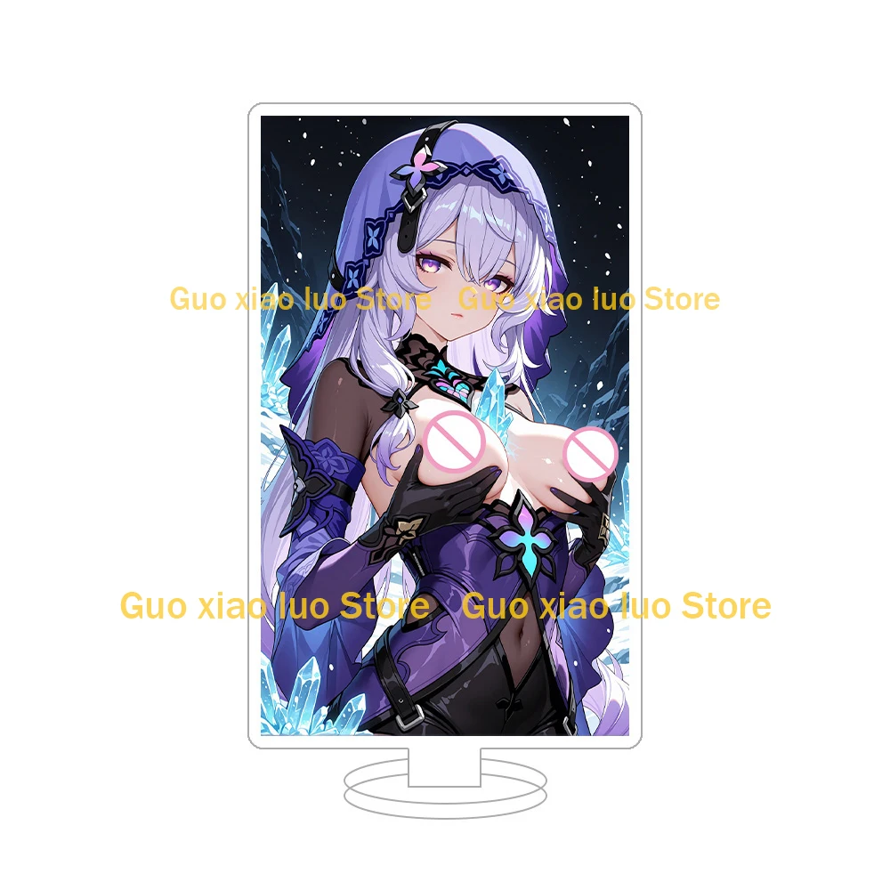 هونكاي ستار السكك الحديدية كافكا بليد الفضة الذئب جينغ يوان برونيا سيلي لوتشا توباز فو شوان مثير فتاة 18R أنيمي الشكل الاكريليك الوقوف