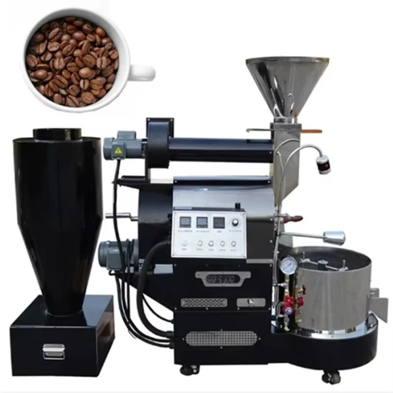 Coffee Roaster 1Kg 3Kg 6Kg 15Kg Professional Commercial Industrial New Condition For Farm Bean Roasting Factory Use