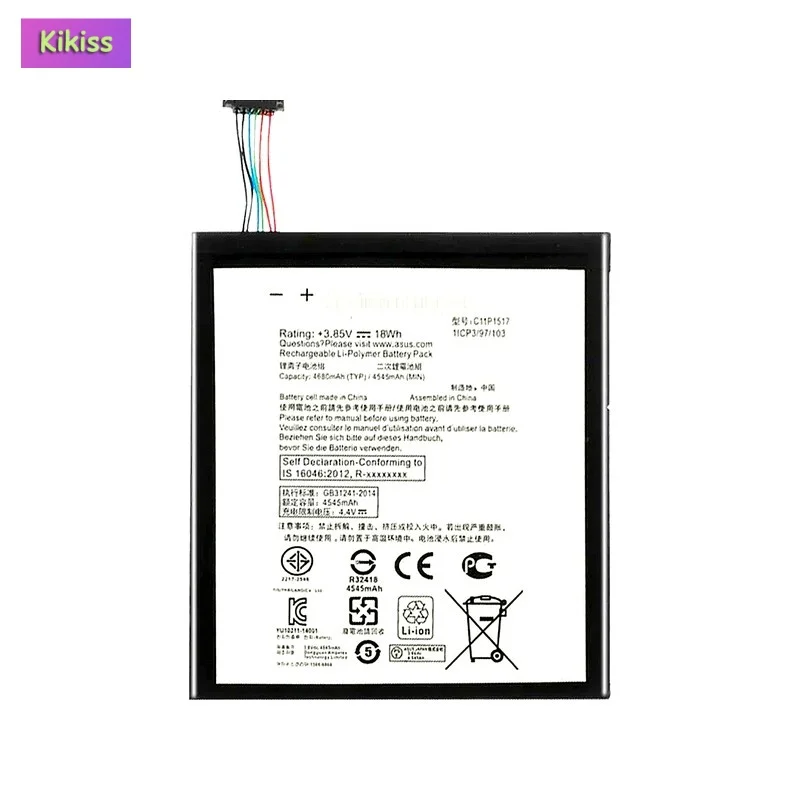 4680mAh Long-Life Battery For ASUS Zenpad 10 Tablet Z300M Z300CNL Z301MFL P028 P00L Z301M Z301MF P00C C11P1517 