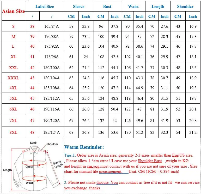 Casual Long-sleeve Shirts for Men Slim Fit Plain Shirt 100%cotton Plaid Striped Tops Soft Designer Fashion Korean Trends Clothes