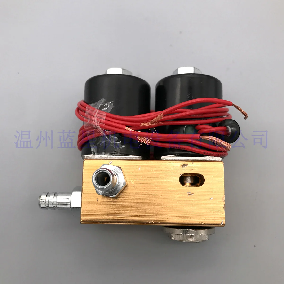 WT-PNEUMATIC seaside packaging factory solenoid valve combination ￠6(2X2) and 6(2X3) 220V 24V