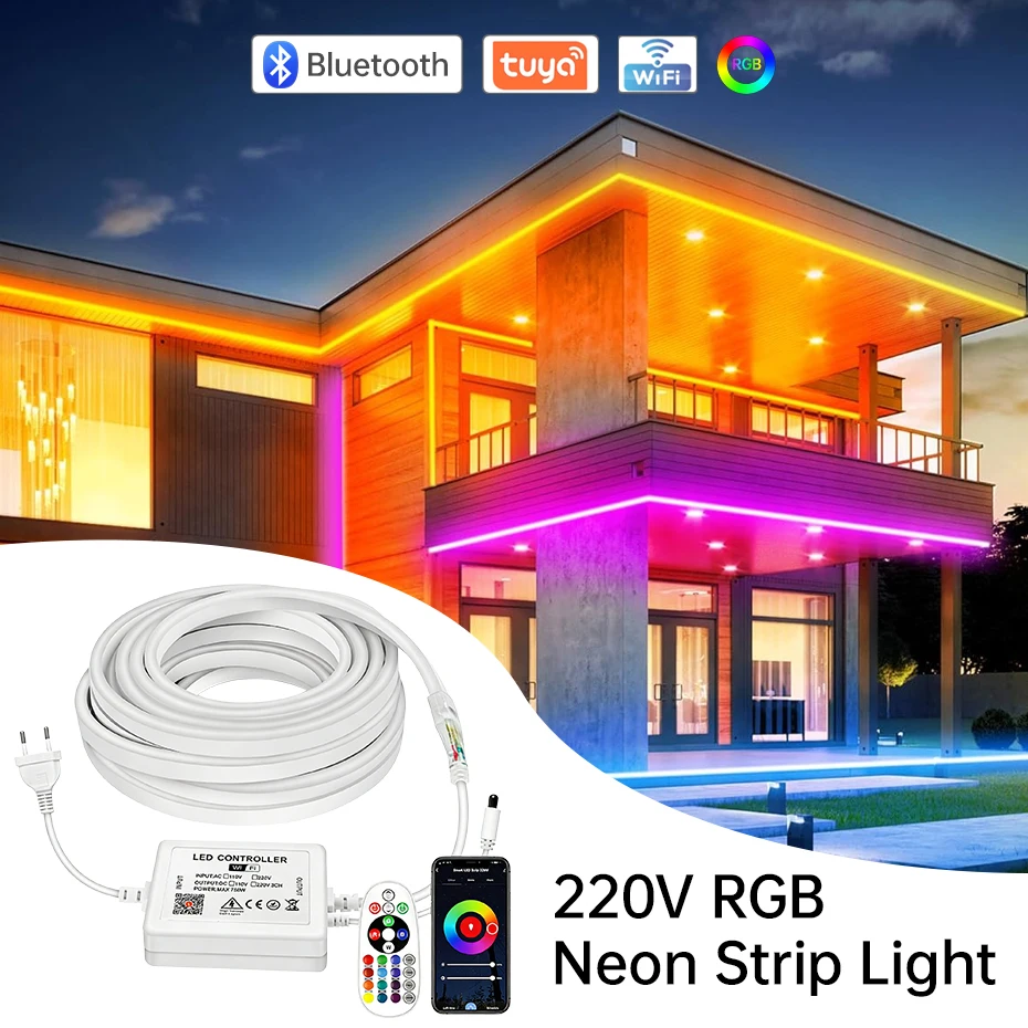 220V Rgb Led Neon S…