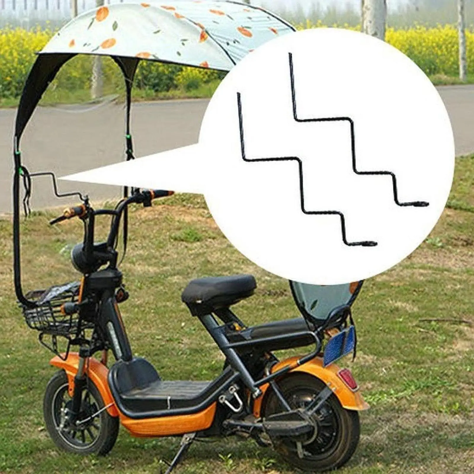 

2 шт. пленка для лобового стекла мотоцикла, кронштейн, легкий дождевик, поддержка