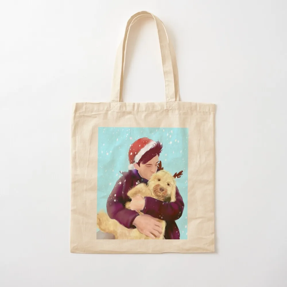 Jonny Bailey Xmas Tote Bag shopper bag women canvas Large bags for women Big bag hand