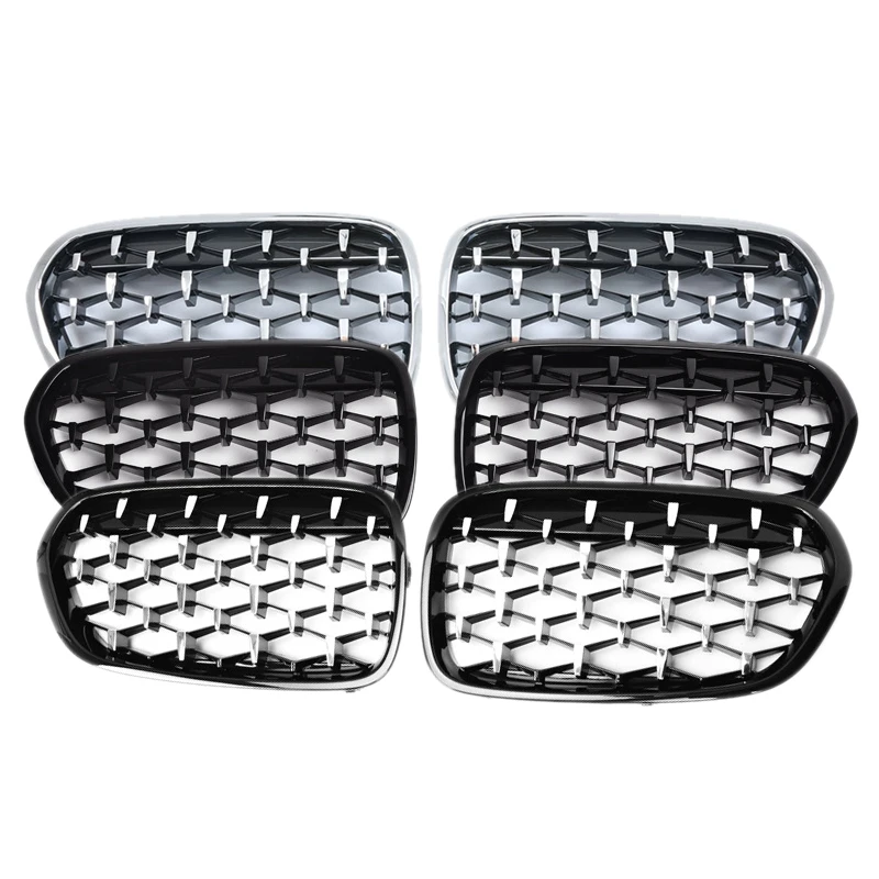 

Car Diamond Front Kidney Grille Replacement For-BMW F52 118I 120I 17-20