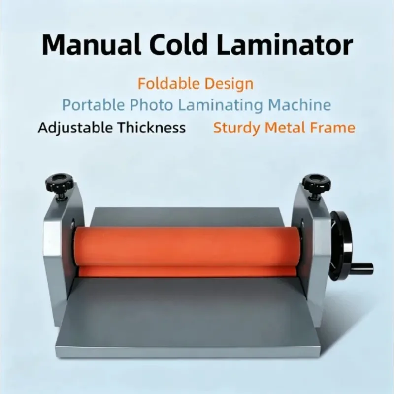TK390 Manual Cold Laminating Machine Small Rubber Roller Laminator Photo Craft Processing Accessory Replacement Spare Parts