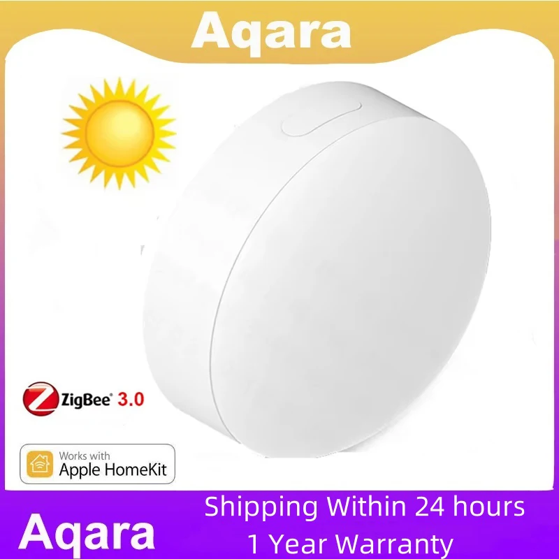 

Оригинальный датчик освещенности Aqara T1 Zigbee 3,0, датчик яркости, умная индукционная смена света для Mi home Homekit, умный дом