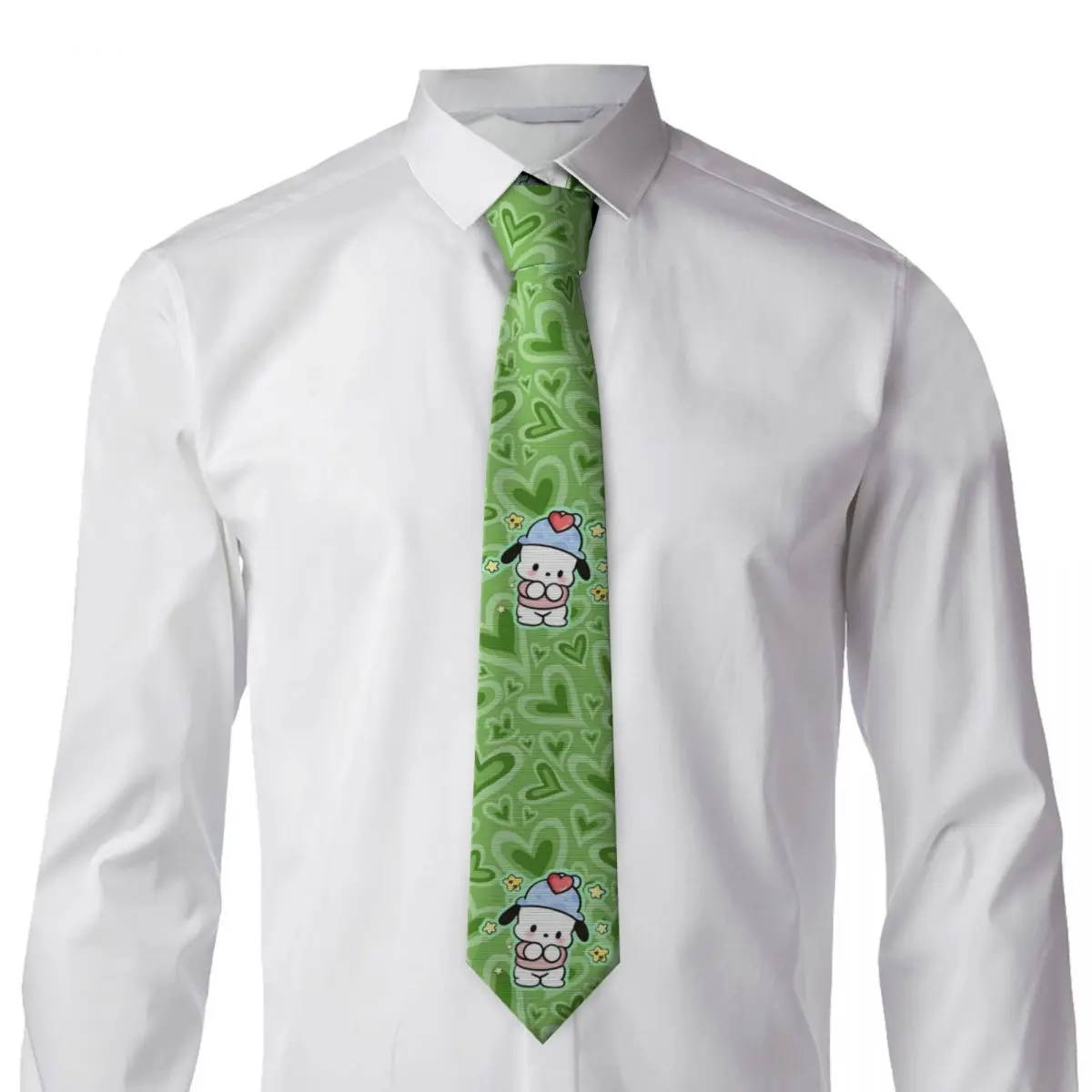 ربطات عنق حريرية للرجال من Pochacco Manga رسمية مخصصة لحفلات Cravat