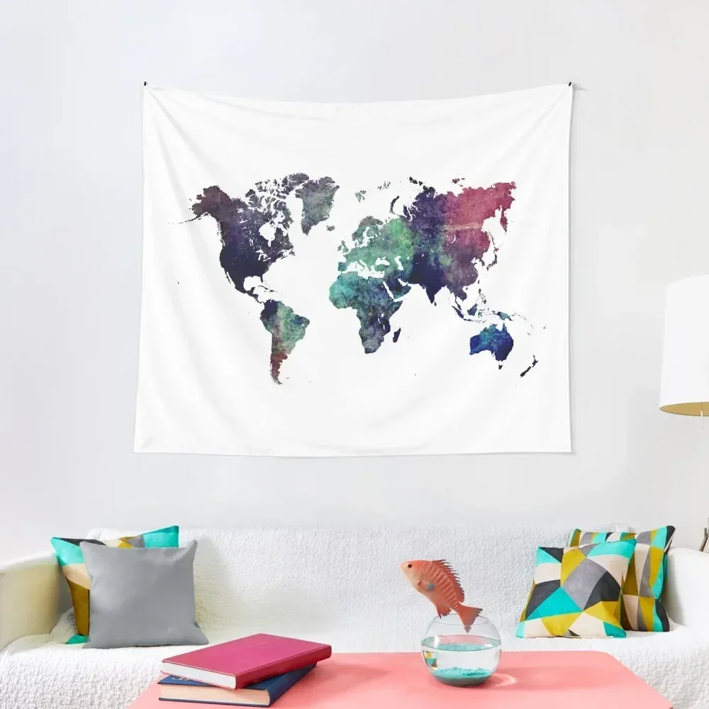 

Map world art after Ice age #map #worldmap Tapestry Room Decore Aesthetic Wall Decor Tapestry