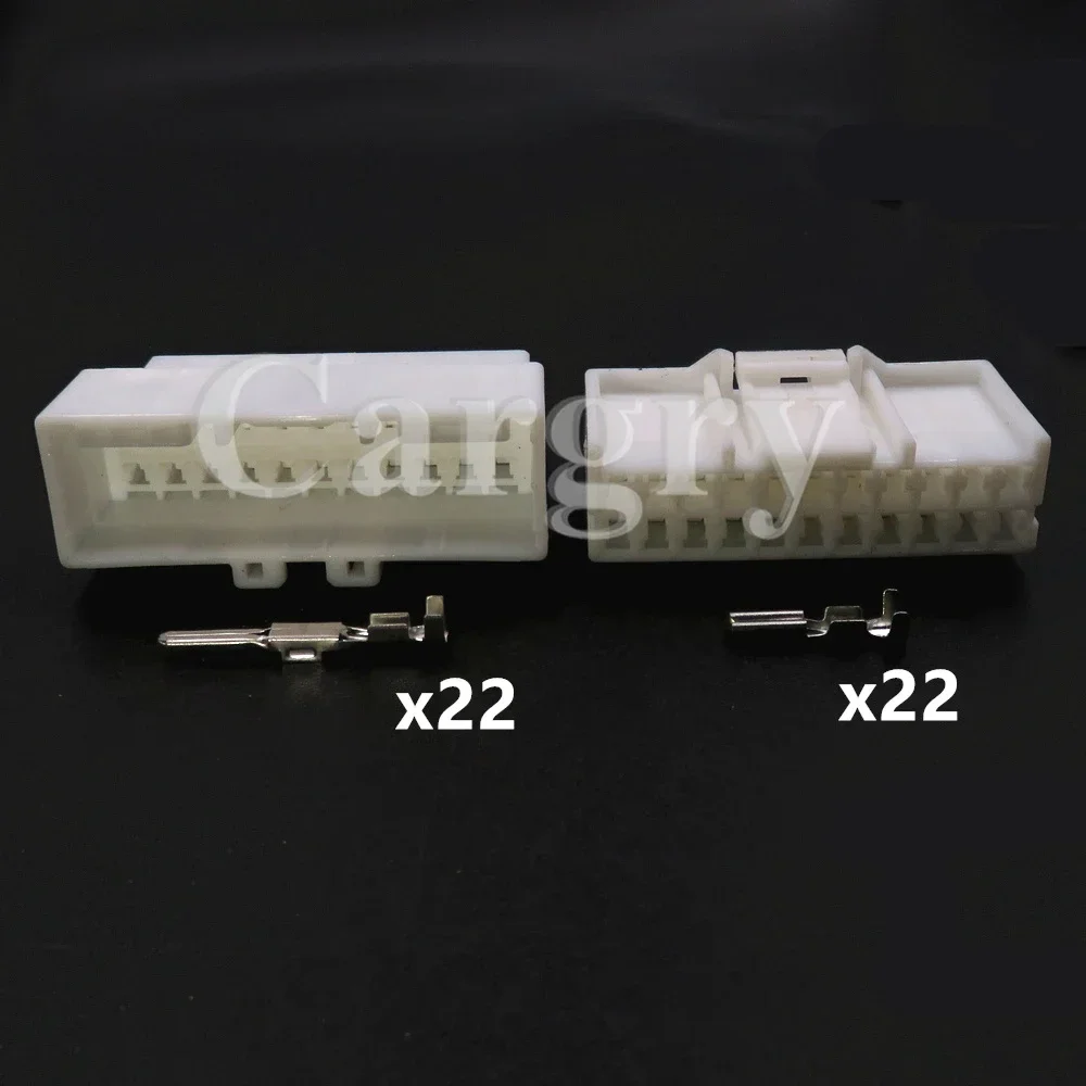 1 Set 22P AC Assembly Auto Unsealed Socket 936154-1 936151-1 Automobile Male Female Docking Connector Car Adapter
