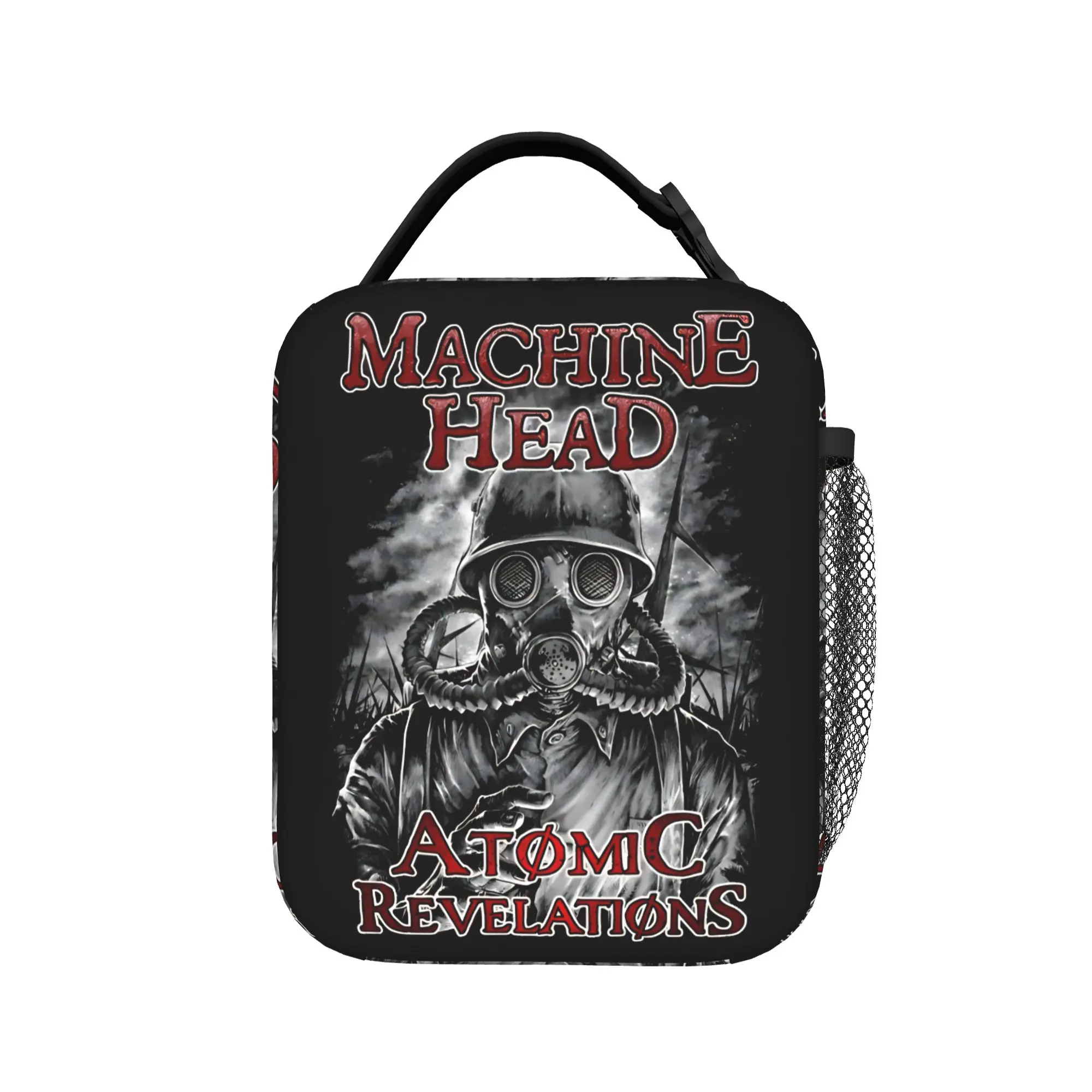 Machine Head Anatomic Revelations Lunch Bag For Women  Designer Lunch Box Vintage Outdoor Picnic Cooler Bag Tote Food Bags
