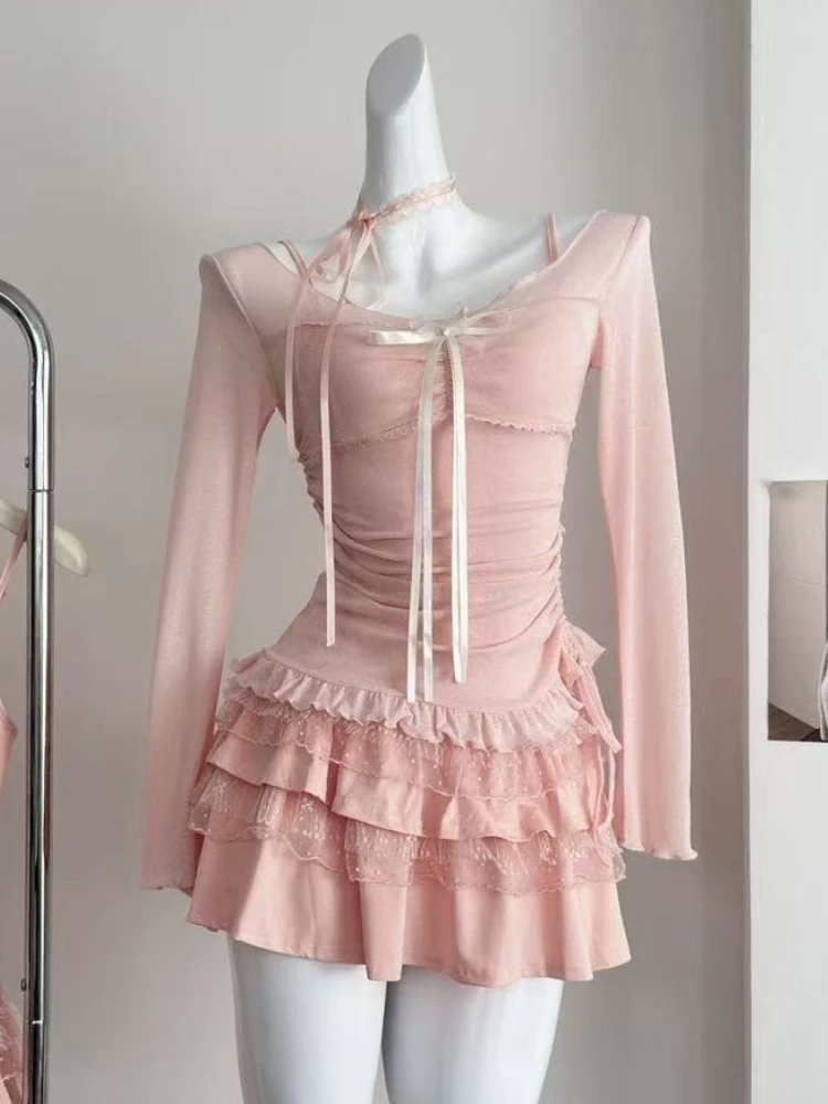 YUEYANG Women Dress Multicolor M 5