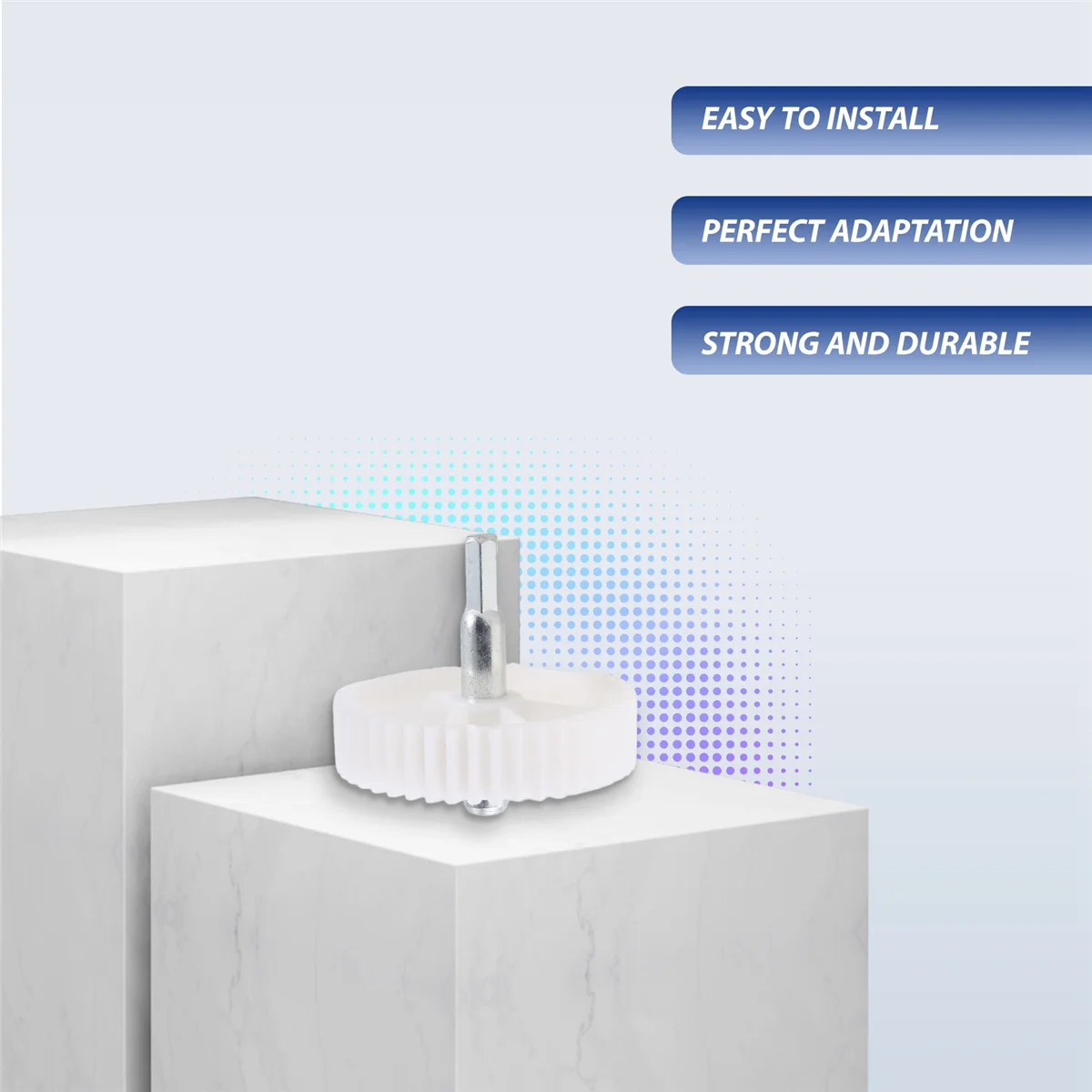 3 قطعة مفرمة اللحم المنزلية التروس البلاستيكية استبدال S/M/L والعتاد ل أجزاء إصلاح مفرمة اللحم المنزلية GSY