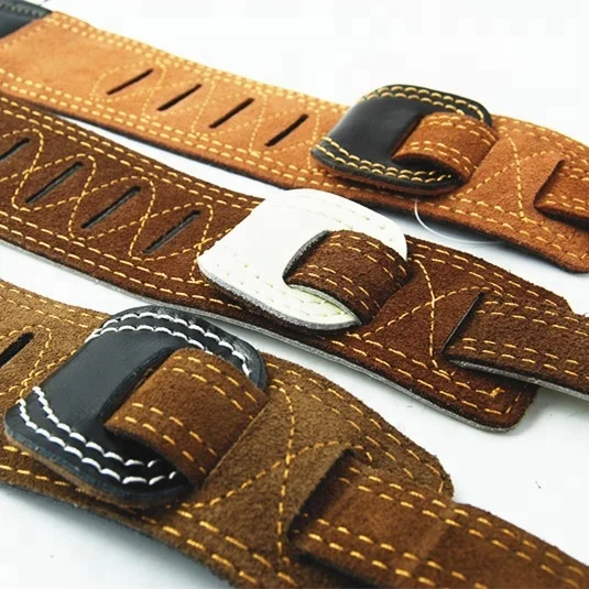 genuine leather custom guitar strap