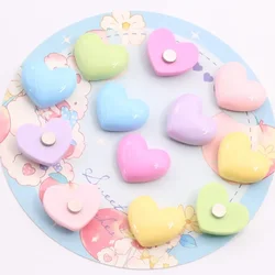 6pcs/lot Love Heart Fridge Magnet Message Board Magnetic Refrigerator Sticker Room Home Decor Kitchen Decoration Accessories