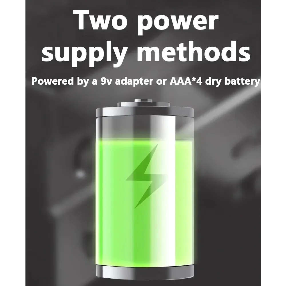 مجموعة طبلة إلكترونية لواجهة سماعة الرأس HQC-9 مريحة بأربعة أسطوانات، 3 أسطوانات إلكترونية من السيليكون بالكامل 180 نغمة USB، MIDI، #4