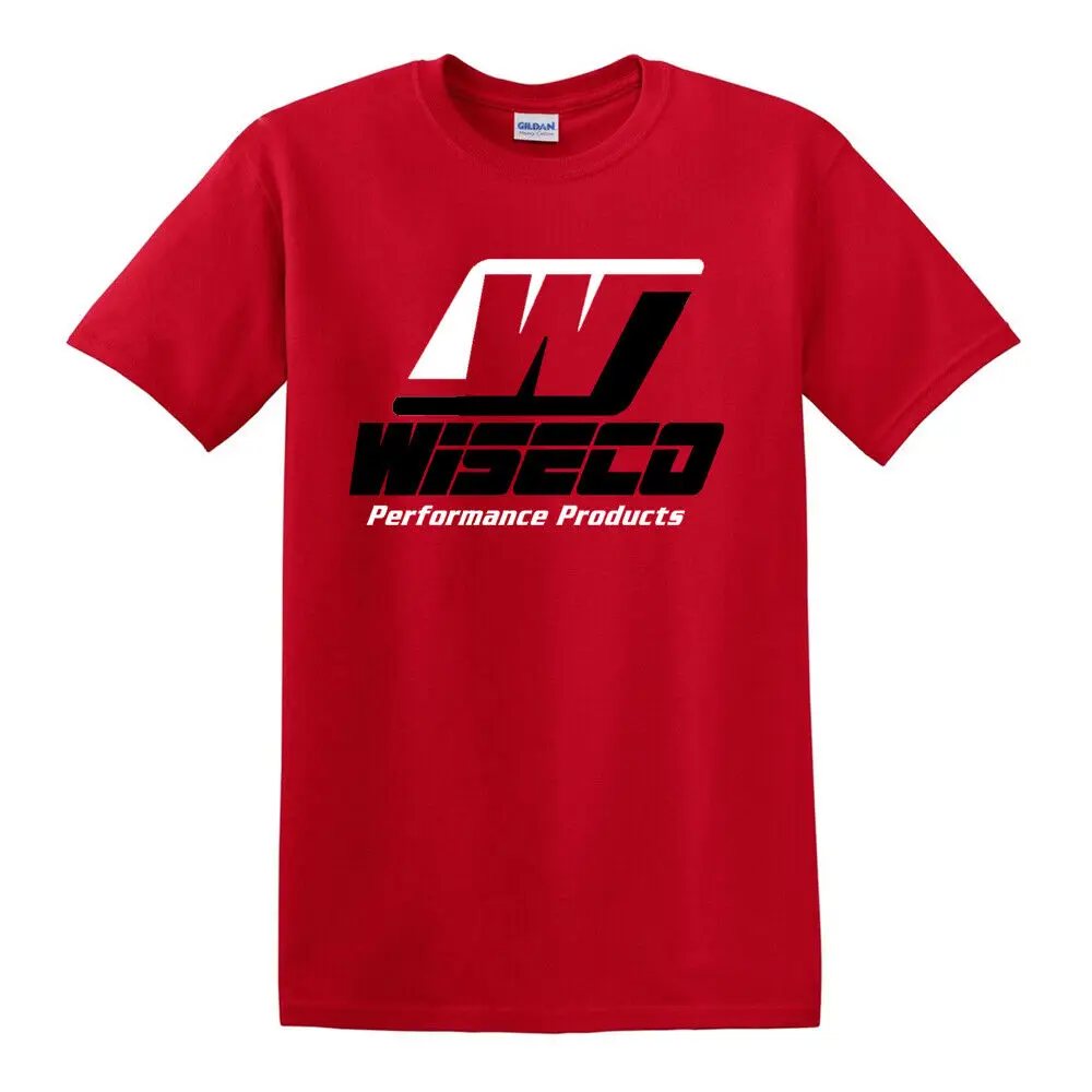 Wiseco Performance Piston Men's Red T Shirt Size S to 5XL