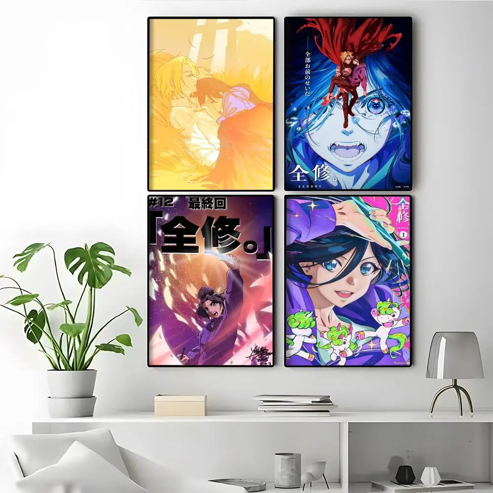 Anime Z-ZENSHU Waterproof Art Print Teenage Room Decor Trendy Room Setup Poster