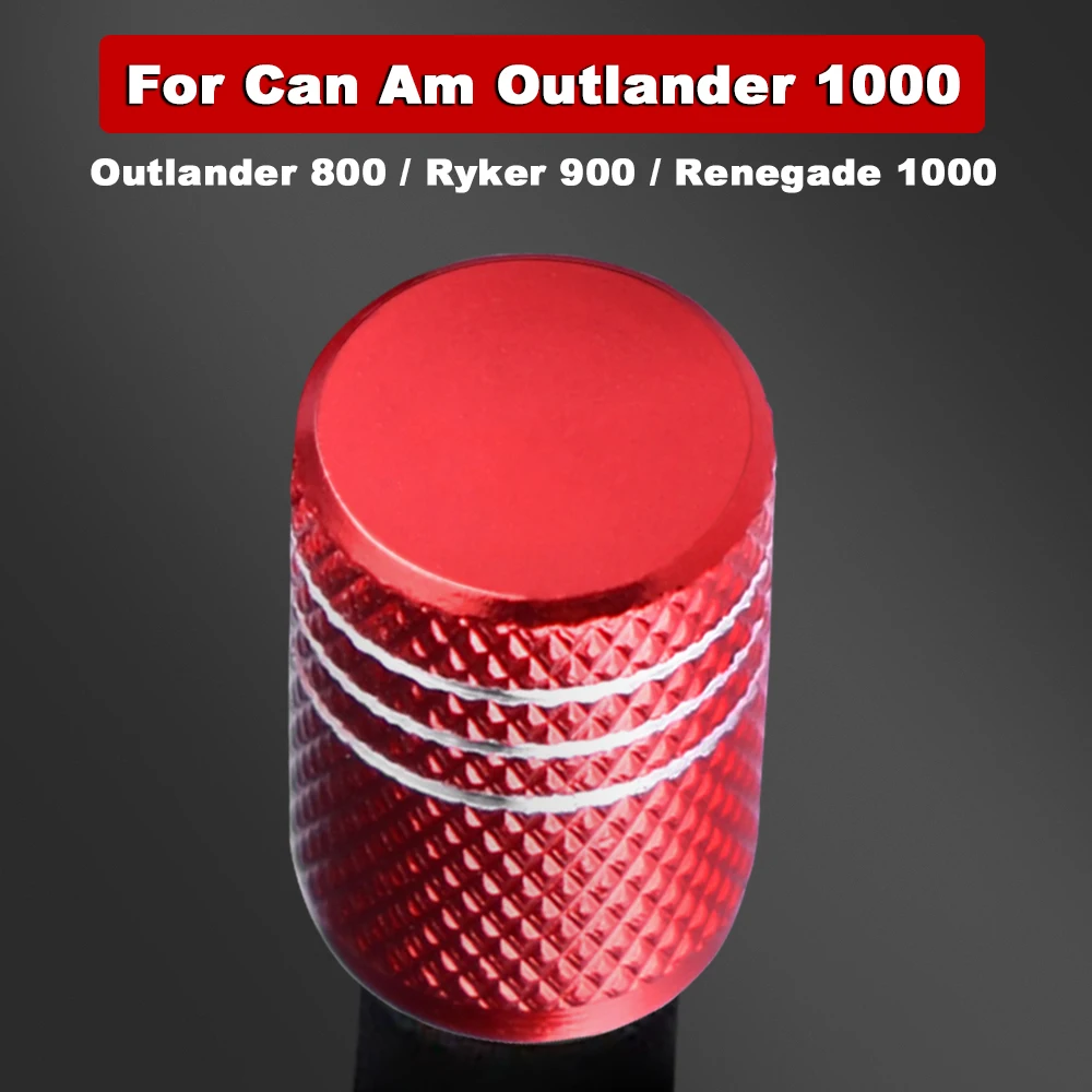 

Tire Valve Cover Aluminum for Can Am Outlander 1000 800 400 650 Ryker 900 600 Spyder F3 RT Renegade 1000 800 DS 450 Accessories