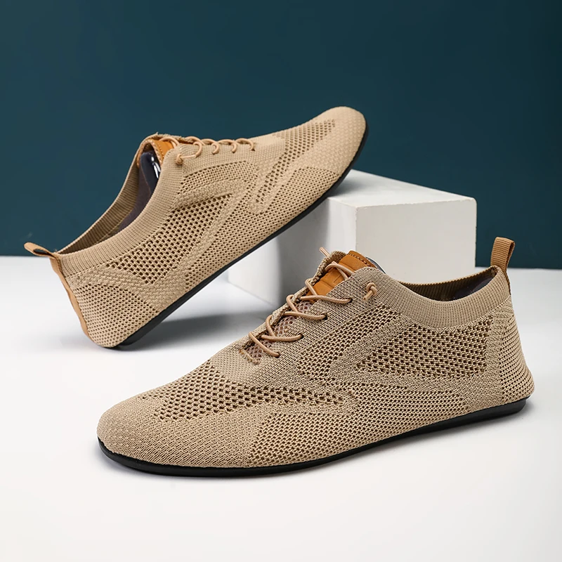 حذاء بدون كعب للرجال من YRZL صيفي يسمح بمرور الهواء وخفيف الوزن سهل الارتداء مريح وغير قابل للانزلاق للقيادة حذاء مشي كاجوال للرجال #2