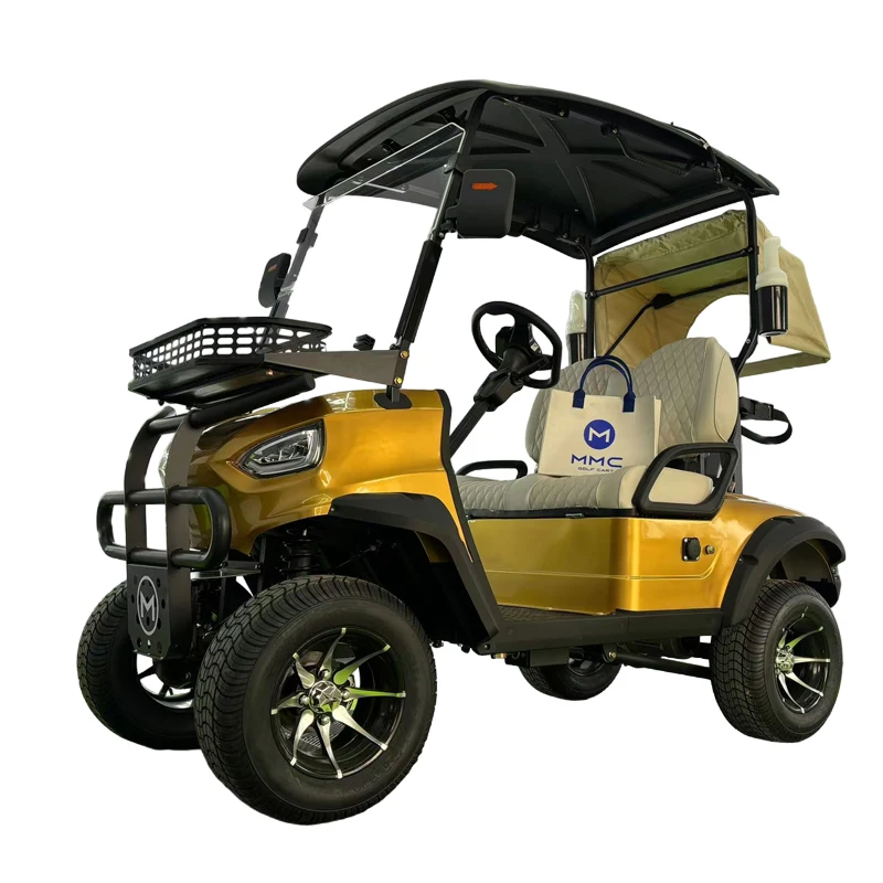 Exquisite And High-End Big Wheel2 4 6 Seaters 4 Wheel Club Car Street Legal 48V/72V 5000W/7000W Electric Golf Cart