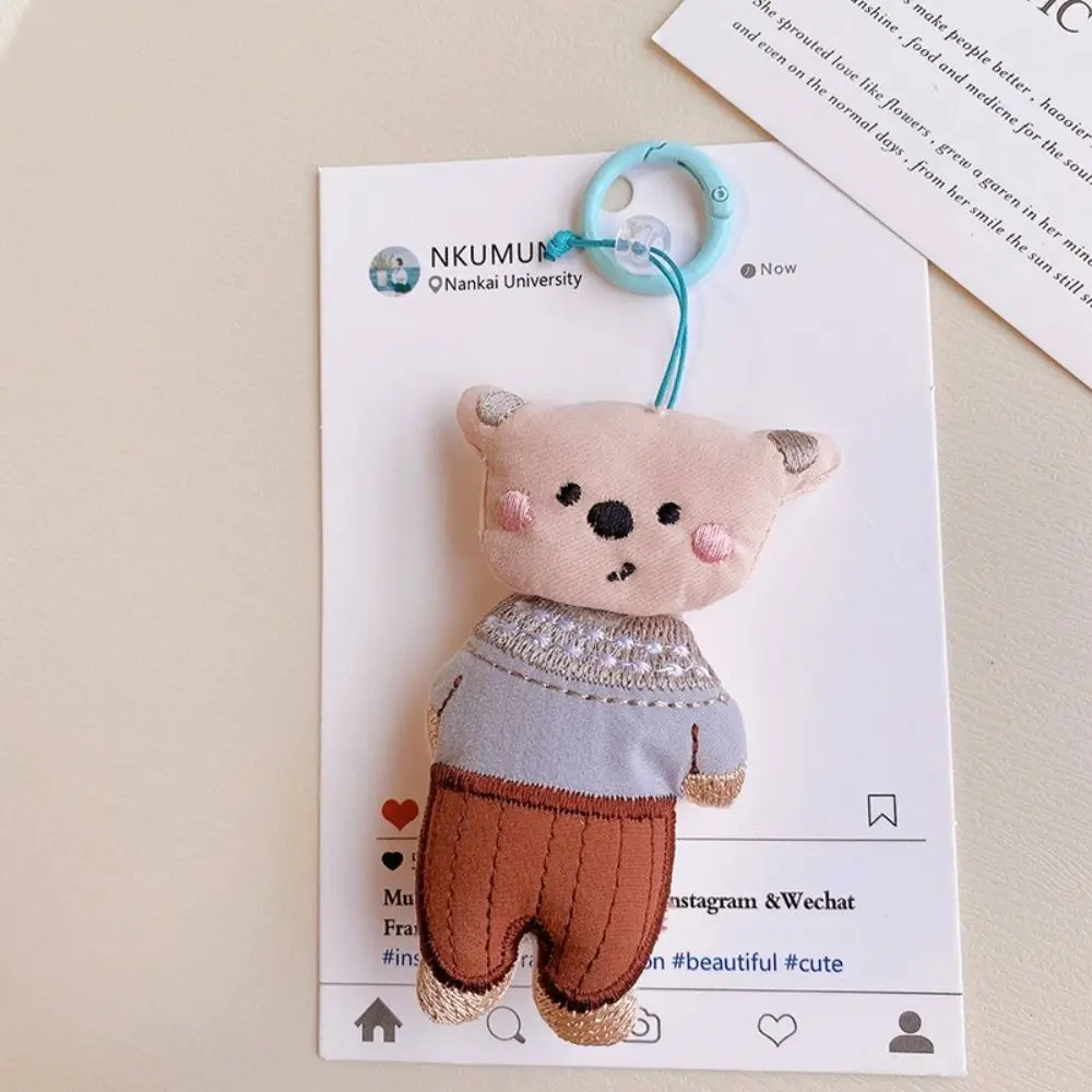 New Cute Design Car Keychain Kawaii Mini Size Giraffe Pendant Simple Style Charming Bag Pendant