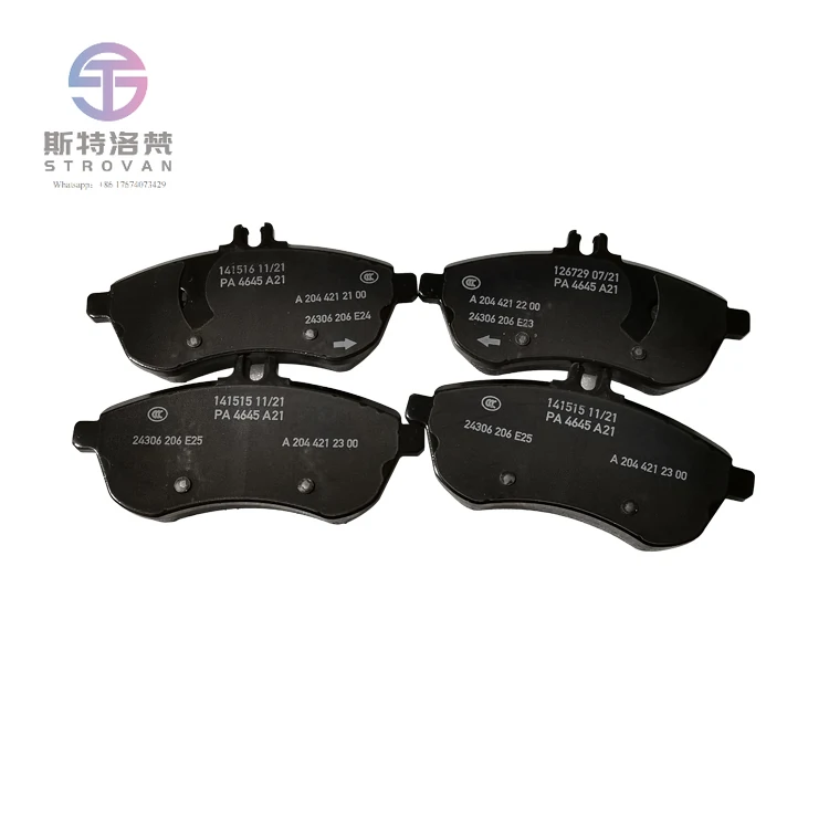 

OE A0004200305 Car Parts Front Brake Pad Set Disc Brake for Benz W204